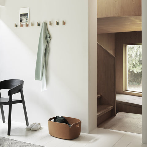 Muuto Attach Coat Hook Oak Dark Green Hook Muuto    - [store_name]