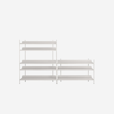 Muuto Compile Shelf Grey Configuration 7 Shelf Muuto    - [store_name]