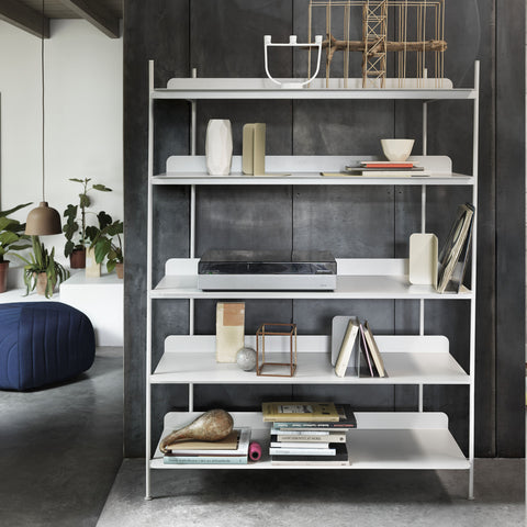 Muuto Compile Shelf White Configuration 8 Shelf Muuto    - [store_name]