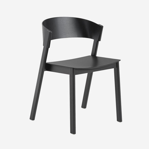 Muuto Cover Side Chair Black Chair Muuto    - [store_name]
