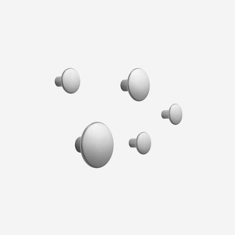 Muuto Dots Hooks Metal Set Aluminium Hook Muuto    - [store_name]
