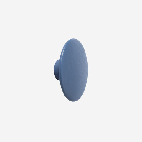 Muuto Dots Hook Wood Pale Blue Large Hook Muuto    - [store_name]