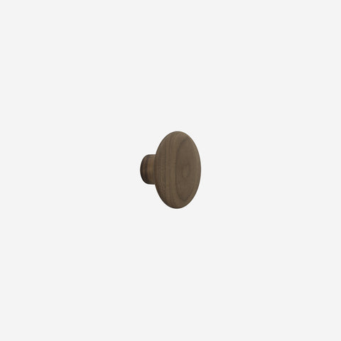 SIMPLE FORM. - Muuto Muuto Dots Hook Wood Walnut Small - 
