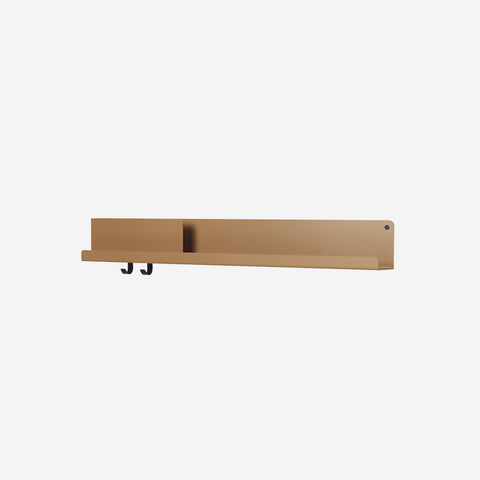 SIMPLE FORM. - Muuto Muuto Folded Shelf Large Burnt Orange - 