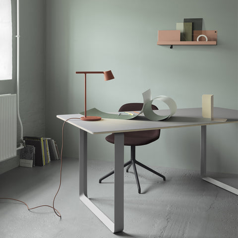 Muuto Folded Shelf Medium Burnt Orange Wall Shelf Muuto    - [store_name]