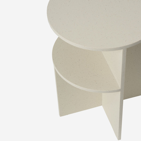 Muuto Halves Side Table Sand | Tables | Simple Form
