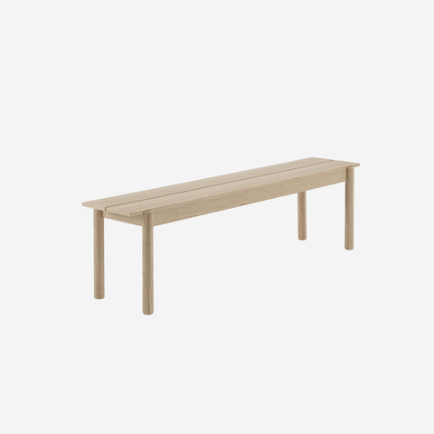 Muuto Linear Wood Oak Bench Long Bench Muuto - [store_name]