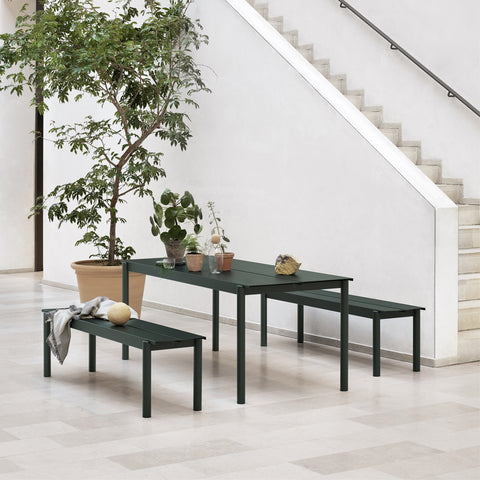 Muuto Linear Steel Table 200cm Black Table Muuto    - [store_name]