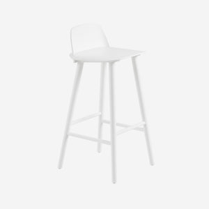 Muuto Nerd Bar Stool White Stool Muuto    - [store_name]