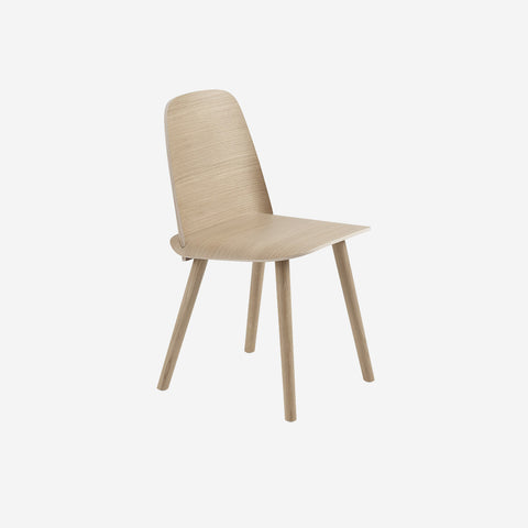 SIMPLE FORM. - Muuto Muuto Nerd Chair Oak - 