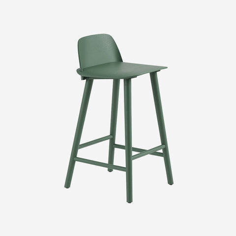 Muuto Nerd Counter Stool Green Stool Muuto    - [store_name]