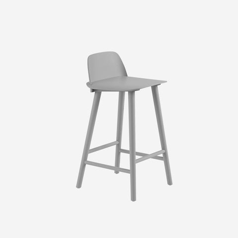 Muuto Nerd Counter Stool Grey Stool Muuto    - [store_name]
