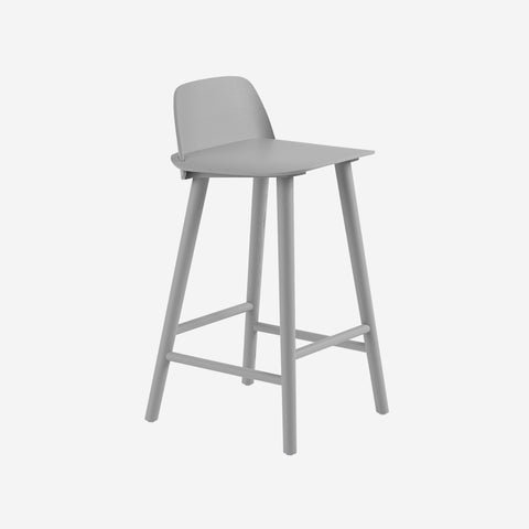 Muuto Nerd Counter Stool Grey Stool Muuto    - [store_name]