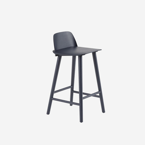 Muuto Nerd Counter Stool Midnight Blue Stool Muuto    - [store_name]