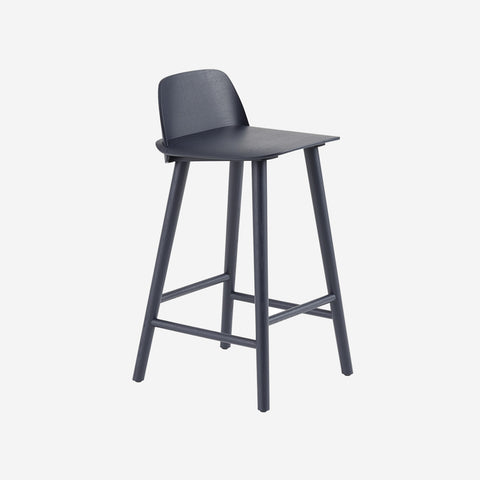 Muuto Nerd Counter Stool Midnight Blue Stool Muuto    - [store_name]