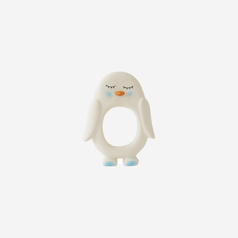 SIMPLE FORM. - OYOY OYOY Baby Teether Penguin White - 