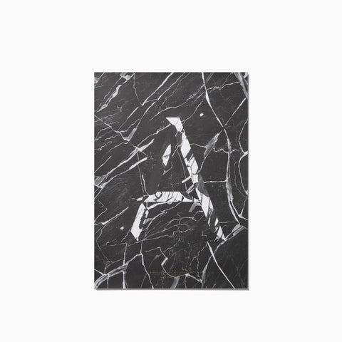 SIMPLE FORM. - Playtype Playtype 'A' in FAUX Marble Poster - 