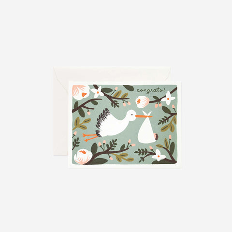 SIMPLE FORM. - Rifle Paper Co Rifle Paper Card Congratulations On Baby - 