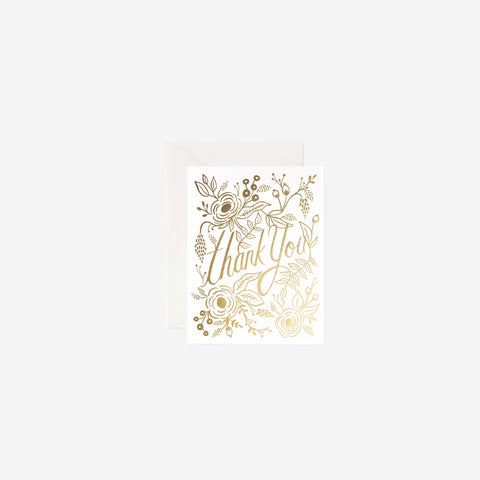 SIMPLE FORM. - Rifle Paper Co Rifle Paper Card Thank You - 