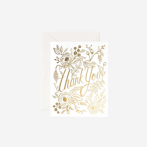 SIMPLE FORM. - Rifle Paper Co Rifle Paper Card Thank You - 