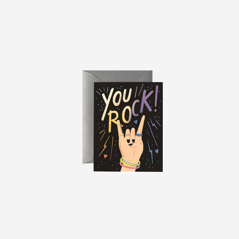 SIMPLE FORM. - Rifle Paper Co Rifle Paper Card You Rock - 