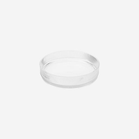 SIMPLE FORM. - Stelton Stelton Pilastro Glass Serving Bowl Large - 