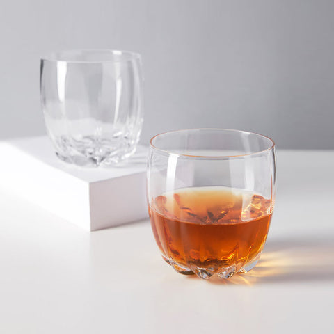 Viski Crystal Cactus Tumblers Glassware Viski - [store_name]