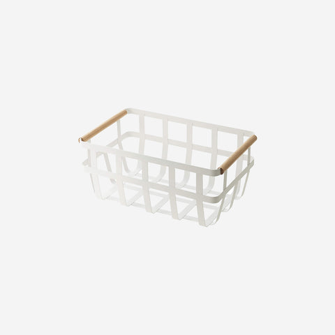 SIMPLE FORM. - Yamazaki Yamazaki Tosca Storage Basket Two Handles - 