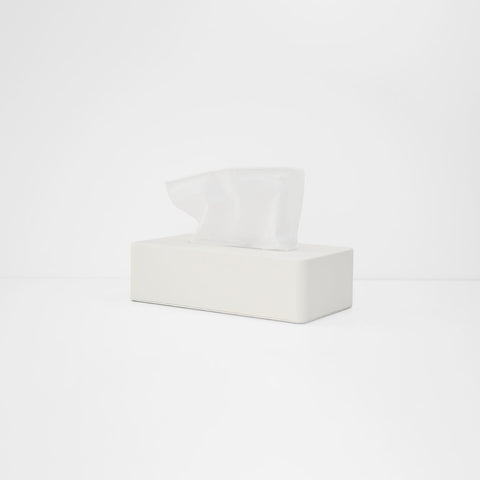 SIMPLE FORM. - Yamazaki Yamazaki Tower Tissue Box Cover White - 