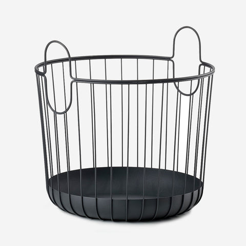 SIMPLE FORM. - Zone Denmark Zone Denmark Inu Round Metal Basket Black Large - 