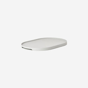 Zone Denmark Singles Oval Tray Warm Grey Large Tray Zone Denmark    - [store_name]