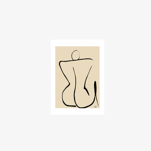 Anna Morner Silhouette Print Art Print The Poster Club    - [store_name]