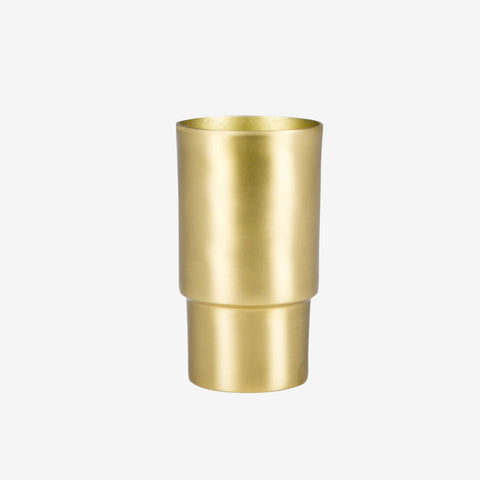 SIMPLE FORM. - Behr and Co Behr & Co Brass Century Mini Vessel - 
