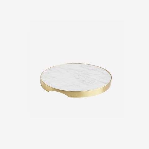 SIMPLE FORM. - Behr and Co Behr & Co Brass + Marble Geo Grazing Board - 
