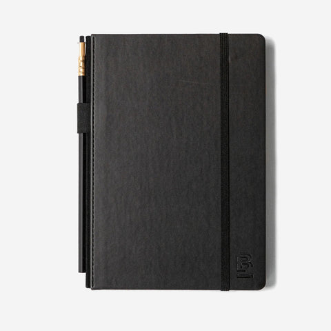 SIMPLE FORM. - Blackwing Blackwing Slate Notebook Dot Grid Medium Black - 