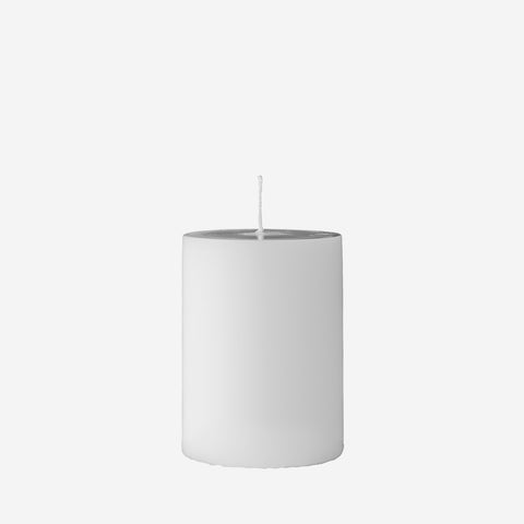 SIMPLE FORM. - Bloomingville Bloomingville Anja Column Candle White Short - 