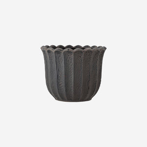 Bloomingville Chaca Plant Pot Black Pot Bloomingville    - [store_name]