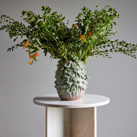 Bloomingville Green Rigo Vase Vase Bloomingville    - [store_name]