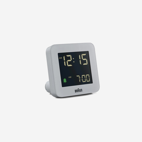 SIMPLE FORM. - Braun Braun BC09G LCD Alarm Clock Grey - 