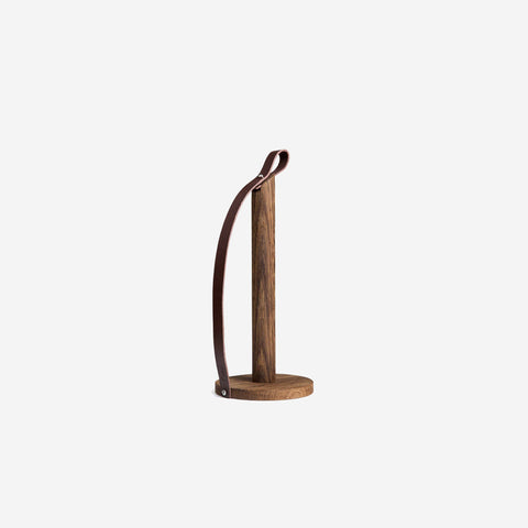 SIMPLE FORM. - By Wirth By Wirth Smoked Oak Leather Hands On Paper Holder - 