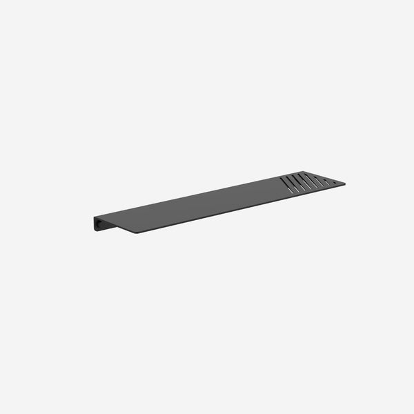 Clark Black Square Metal Shelf Bathroom Accessories Simple Form