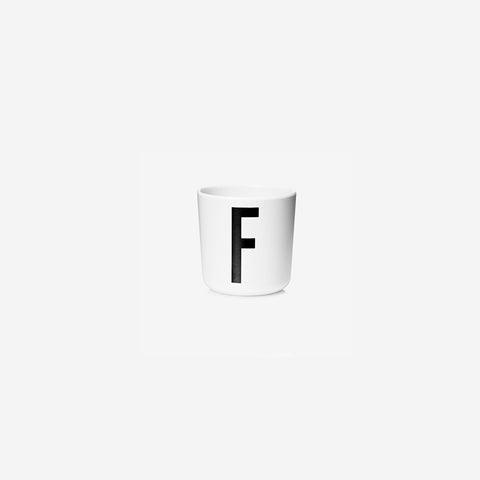 SIMPLE FORM. - Design Letters Design Letters Melamine Alphabet Cup F - 