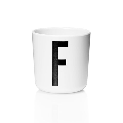SIMPLE FORM. - Design Letters Design Letters Melamine Alphabet Cup F - 