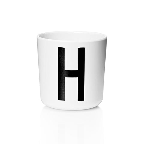 SIMPLE FORM. - Design Letters Design Letters Melamine Alphabet Cup H - 