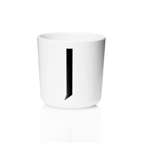 SIMPLE FORM. - Design Letters Design Letters Melamine Alphabet Cup J - 