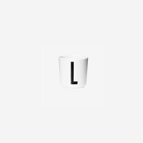 SIMPLE FORM. - Design Letters Design Letters Melamine Alphabet Cup L - 