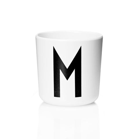 SIMPLE FORM. - Design Letters Design Letters Melamine Alphabet Cup M - 