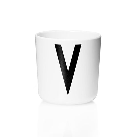 SIMPLE FORM. - Design Letters Design Letters Melamine Alphabet Cup V - 