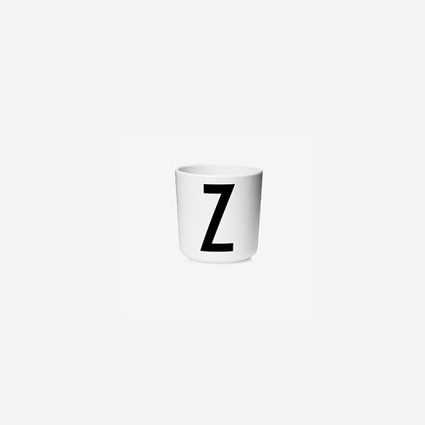 SIMPLE FORM. - Design Letters Design Letters Melamine Alphabet Cup Z - 