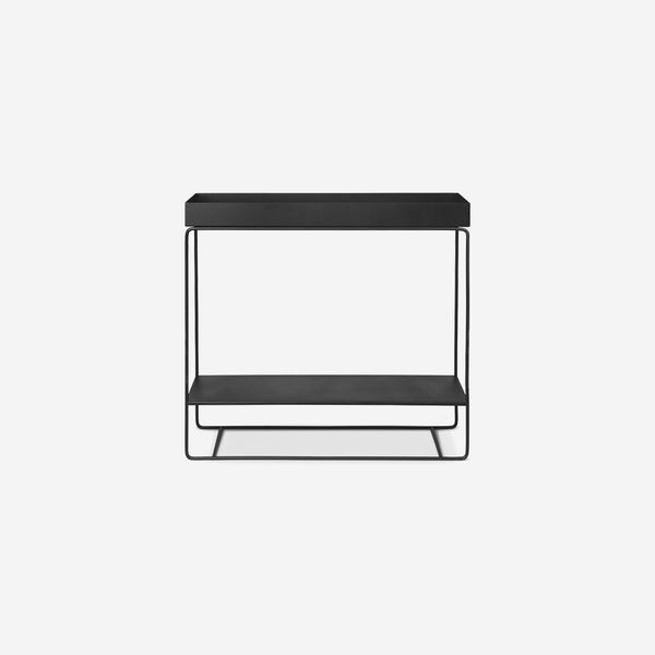Ferm Living Plant Box Two Tier Black | Plant Box Stand | Simple Form